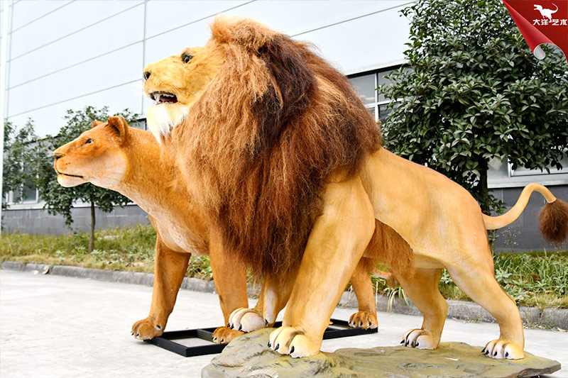 仿真獅子 獅子仿真標本