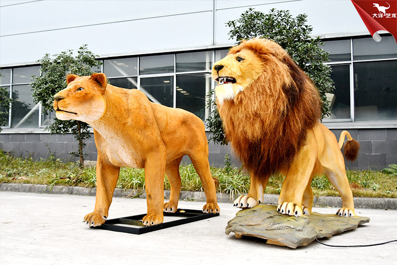 仿真獅子 獅子仿真標本