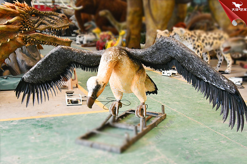 仿真禿鷲模型 動(dòng)物仿真模型制作廠家